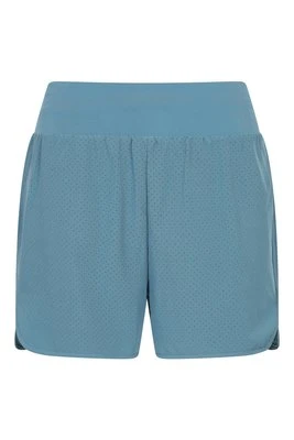 Dwuwarstwowe damskie spodenki do biegania - Blue Mountain Warehouse