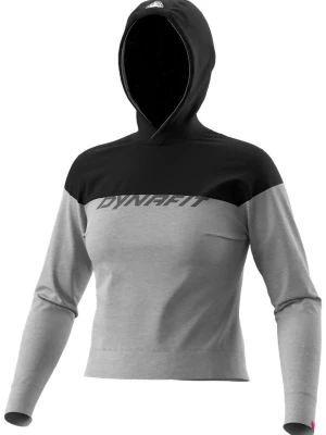 DYNAFIT Bluza funkcyjna "DRIRELEASE" w kolorze szaro-czarnym rozmiar: L