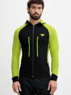 Dynafit bluza outdoorowa Mezzalama Race męska kolor zielony z kapturem 08.0000071980