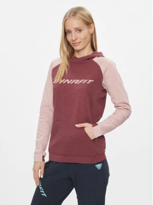 Dynafit Bluza techniczna 24/7 Ptc Hoody W 71505 Bordowy Regular Fit