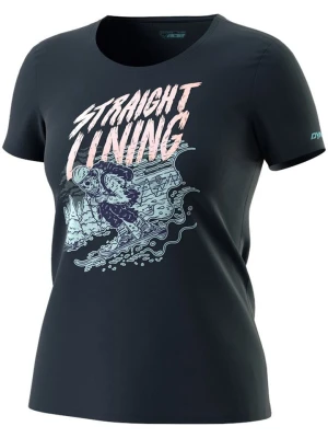 DYNAFIT Koszulka funkcyjna "Artist Series" w kolorze granatowym rozmiar: M