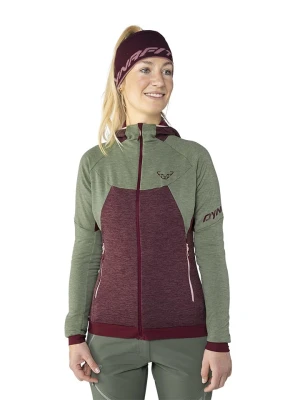 DYNAFIT Kurtka polarowa "Tour Wool" w kolorze bordowo-oliwkowym rozmiar: L