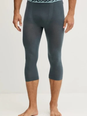Dynafit legginsy funkcyjne Tour Light Merino kolor turkusowy 08.0000071386