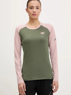 Dynafit longsleeve sportowy Alpine Pro kolor zielony 08.0000071157