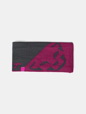 Dynafit opaska na głowę Leopard Logo różowy