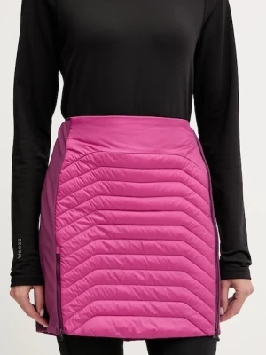 Dynafit spódnica sportowa Speed Insulation kolor różowy mini ołówkowa 08.0000071792