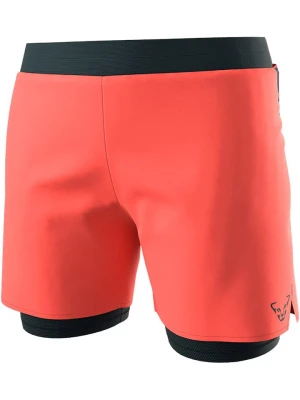 DYNAFIT Szorty funkcyjne 2w1 "ALPINE PRO" w kolorze pomarańczowo-czarnym rozmiar: L