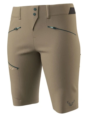 DYNAFIT Szorty funkcyjne "TRANSALPER" w kolorze szarobrązowym rozmiar: M