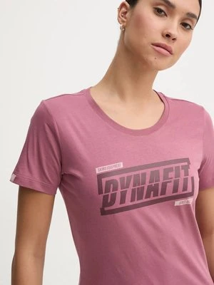 Dynafit t-shirt Graphic damski kolor różowy 08.0000070999