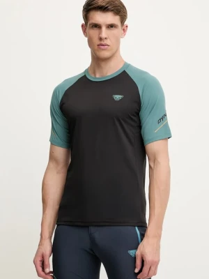 Dynafit t-shirt sportowy Alpine Pro męski kolor czarny wzorzysty 08.0000070964