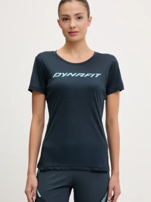 Dynafit t-shirt sportowy Traverse damski kolor granatowy 08.0000070671