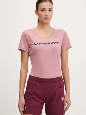 Dynafit t-shirt sportowy Traverse damski kolor różowy 08.0000070671