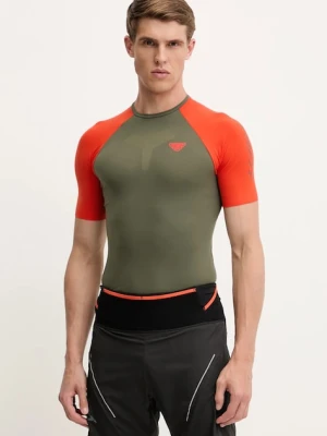 Dynafit t-shirt sportowy Ultra S-Tech męski kolor zielony wzorzysty 08.0000071426