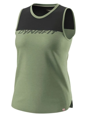 DYNAFIT Top funkcyjny "24/7 DRIRELEASE" w kolorze khaki rozmiar: S