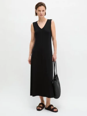 Dżersejowa sukienka z dekoltem w kształcie litery V Marc O'Polo