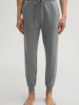 Dżersejowe spodnie dresowe w kolorze jasnoszarym melanżowym Joop