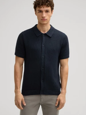 Dzianinowa koszula Vinceo w kolorze granatowym Joop