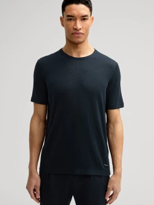 Dzianinowa koszulka Marosor w kolorze granatowym Joop