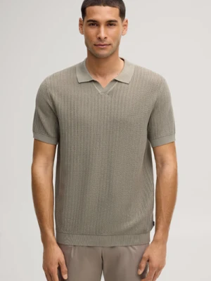 Zdjęcie produktu Dzianinowa koszulka polo Baoron w kolorze khaki JOOP!