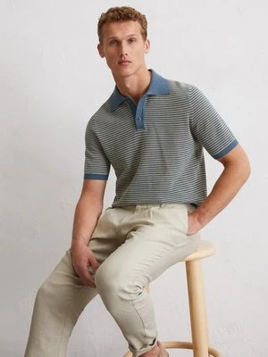 Dzianinowa koszulka polo regular Marc O'Polo