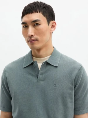 Dzianinowa koszulka polo regular Marc O'Polo