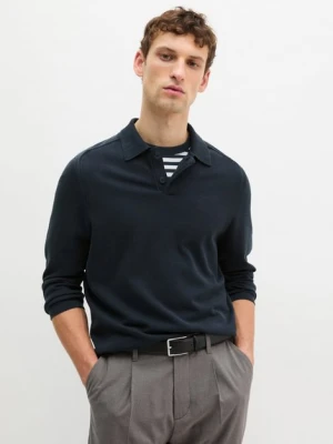 Dzianinowa koszulka polo regular Marc O'Polo