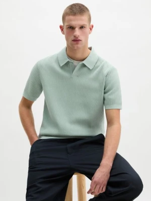 Dzianinowa koszulka polo regular Marc O'Polo