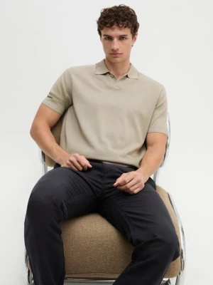 Dzianinowa koszulka polo regular Marc O'Polo