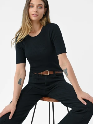 Dzianinowa koszulka w prążek TM-ELDA Volcano