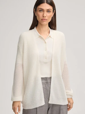 Dzianinowa kurtka Kaisu w kolorze kremowym Joop