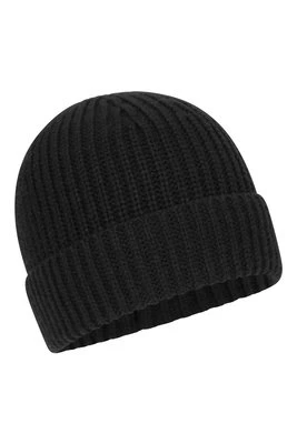 Dzianinowa męska czapka z daszkiem - Black Mountain Warehouse