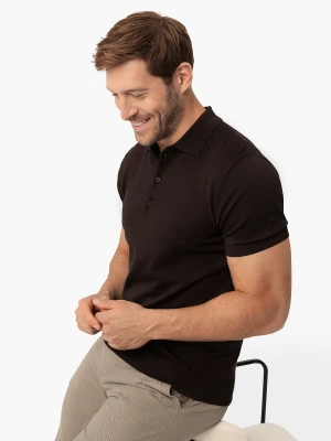 Dzianinowa polówka O-MORO Volcano