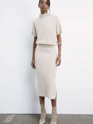 Dzianinowa spódnica midi „ESSENTIAL" PATRIZIA PEPE
