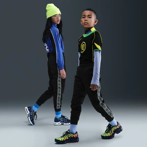 Dzianinowe joggery dla dużych dzieci Dri-FIT Nike Club - Czerń