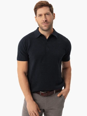 Dzianinowy t-shirt polo O-LIZAR Volcano