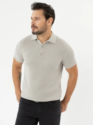 Dzianinowe polo męskie O-LIZAR Volcano