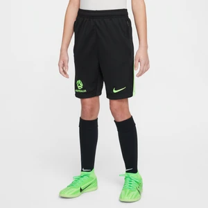 Dzianinowe spodenki piłkarskie dla dużych dzieci Nike Dri-FIT Australia Academy Pro - Czerń