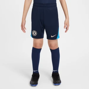 Dzianinowe spodenki piłkarskie dla dużych dzieci Nike Dri-FIT Chelsea F.C. Strike - Niebieski