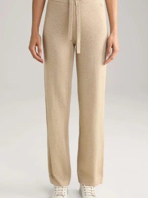 Dzianinowe spodnie w kolorze złotym Joop