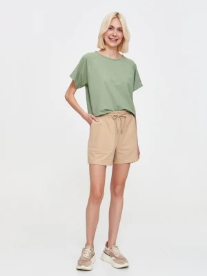 Zdjęcie produktu Dzianinowe szorty beżowe Top Secret