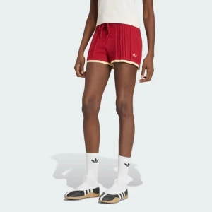 DZIANINOWE SZORTY CABLE Adidas Team Victory Red