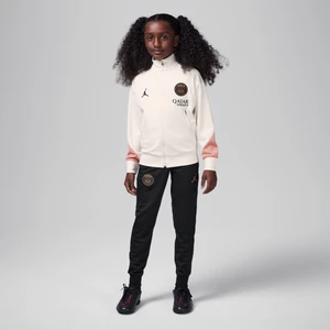 Dzianinowy dres piłkarski dla dużych dzieci Jordan Dri-FIT Paris Saint-Germain Strike (wersja trzecia) - Brązowy