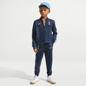 Dzianinowy dres piłkarski dla małych dzieci Nike Dri-FIT Tottenham Hotspur Strike - Niebieski