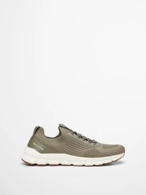 Dzianinowy model sneakersów Oliver Marc O'Polo zelená