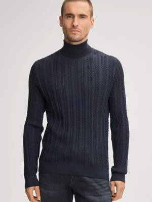 Zdjęcie produktu Dzianinowy sweter Danilor w kolorze ciemnoniebieskim Joop