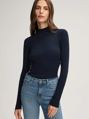 Dzianinowy sweter Koni w kolorze granatowym Joop