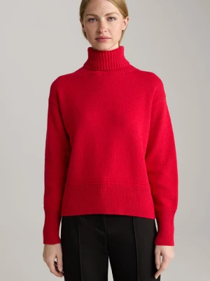 Dzianinowy sweter w czerwonym kolorze Joop
