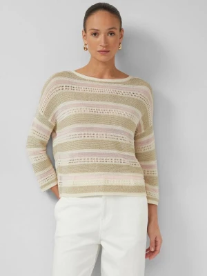 Dzianinowy sweter z cekinami i dekoltem bateau s.Oliver