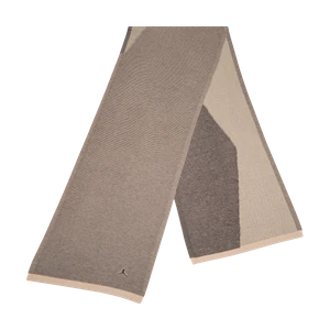 Dzianinowy szalik Jordan Airy - Brązowy