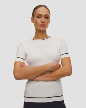 Dzianinowy Top Z Wiskozy Damski Sportalm